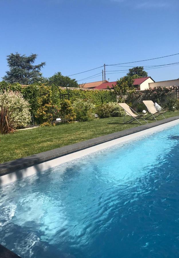 De La Chambre Au Jardin Belleville-en-Beaujolais Esterno foto